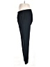 Paskho Solid Black Casual Pants Size L - photo 5