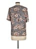 Papermoon Gray Short Sleeve Blouse Size L - photo 2
