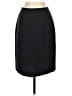 Ann Taylor Solid Black Wool Skirt Size 2 - photo 1