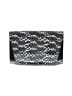 Pollini Chevron-herringbone Silver Black Clutch One size - photo 1
