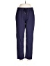 AJISAI Solid Blue Casual Pants Size L - photo 1