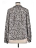 A New Day 100% Polyester Animal Print Ivory Long Sleeve Blouse Size XL - photo 2