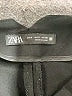 Zara Solid Black Dress Pants Size S - photo 7