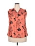 Unbranded 100% Polyester Orange Sleeveless T-Shirt Size XXL - photo 1