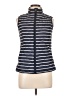 CREW CLOTHING CO. 100% Polyester Stripes Blue Vest Size 10 - photo 1