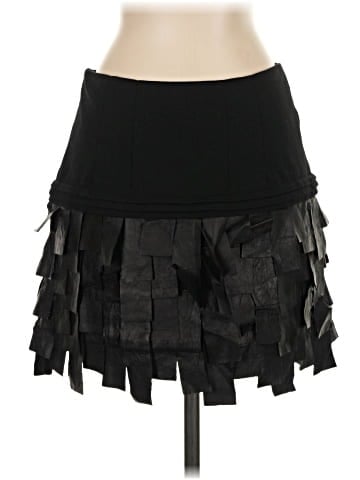Catherine Malandrino Leather Skirt (view 2)
