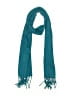 V.Fraas 100% Acrylic Teal Blue Scarf One size - photo 1