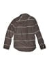 Univibe Brown Long Sleeve Button-Down Shirt Size M (kids) - photo 2
