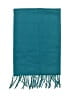 V.Fraas 100% Acrylic Teal Blue Scarf One size - photo 2
