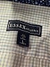 Assorted Brands Checkered-gingham Blue Long Sleeve Button-Down Shirt Size L - photo 6