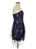 Guess 100% Polyester Floral Blue Cocktail Dress Size 4 - photo 4
