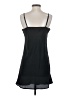 Unbranded 100% Polyester Solid Black Casual Dress Size S - photo 2