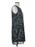 Kenar 100% Polyester Graphic Gray Cocktail Dress Size 2 - photo 4