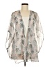 Sun & Shadow 100% Polyester Gray Kimono Size Med - Lg - photo 1