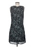 Kenar 100% Polyester Graphic Gray Cocktail Dress Size 2 - photo 2
