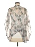 Sun & Shadow 100% Polyester Gray Kimono Size Med - Lg - photo 2