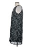 Kenar 100% Polyester Graphic Gray Cocktail Dress Size 2 - photo 5