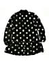 Milly Minis 100% Polyester Polka Dots Black Dress Size 10 - photo 1