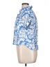 JS71 Blue Short Sleeve Blouse Size XL - photo 5