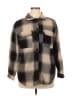 Shein 100% Polyester Plaid Brown Jacket Size XL - photo 1