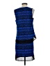 Veronica Beard Chevron-herringbone Blue Cocktail Dress Size 2 - photo 2