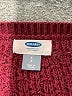 Old Navy Polka Dots Burgundy Pullover Sweater Size S - photo 7