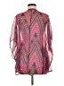 Sun & Shadow 100% Polyester Pink Kimono Size Med - Lg - photo 2