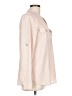 Calvin Klein 100% Polyester Color Block Pink Long Sleeve Blouse Size L (estimated) - photo 4