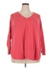Nic + Zoe Red Pullover Sweater Size 3X - photo 1
