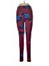 Lularoe Hearts Burgundy Leggings One size - photo 1