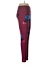 Lularoe Hearts Burgundy Leggings One size - photo 4