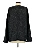By Anthropologie Metallic Black Pullover Sweater Size XS - photo 2