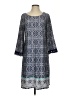 Tacera Paisley Gray Casual Dress Size S - photo 1