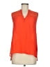 E&M Collection Orange Sleeveless Blouse Size M - photo 1