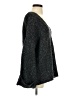 By Anthropologie Metallic Black Pullover Sweater Size XS - photo 4