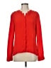 Tahari 100% Polyester Red Long Sleeve Blouse Size M - photo 1