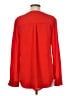 Tahari 100% Polyester Red Long Sleeve Blouse Size M - photo 2