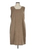 Woolrich 100% Polyester Brown Tan Casual Dress Size L - photo 1