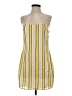 About Us 100% Polyester Stripes Yellow Casual Dress Size S - photo 1