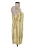 About Us 100% Polyester Stripes Yellow Casual Dress Size S - photo 4
