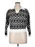 T Tahari White Pullover Sweater Size L - photo 1