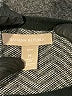 Banana Republic 100% Cotton Chevron-herringbone Black Pullover Sweater Size M - photo 7