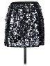 Express 100% Polyester Black Casual Skirt Size XS - photo 2