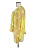 Future Collective 100% Polyester Yellow Long Sleeve Blouse Size M (estimated) - photo 5
