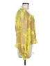 Future Collective 100% Polyester Yellow Long Sleeve Blouse Size M (estimated) - photo 4