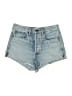ASKK NY 100% Cotton Blue Denim Shorts Size 27 waist - photo 1