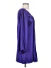 Abaete 100% Silk Purple Cocktail Dress Size 2 - photo 4