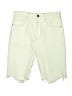 FRAME Solid Ivory Denim Shorts Size 26 waist - photo 1