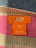 Joe Fresh Color Block Pink Pullover Sweater Size L - photo 7