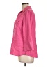 Cato Pink 3/4 Sleeve Button-Down Shirt Size L - photo 5